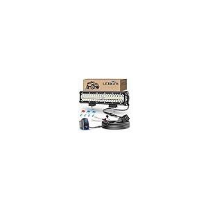 【並行輸入品】LEDKITO 12 inch LED Light Bar Kit with 5 Pin Rocker Switch Wirin_2