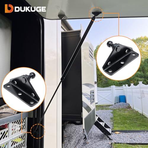 【並行輸入品】Dukuge 10mm Gas Strut Mounting Bracket, 10 MM Ball Stud for Gasの画像