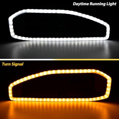 【並行輸入品】KEWISAUTO LED フロントローワーバンパーグリルライト ラングラー JL JLU/グラディエーター JT 用 バンパーの画像