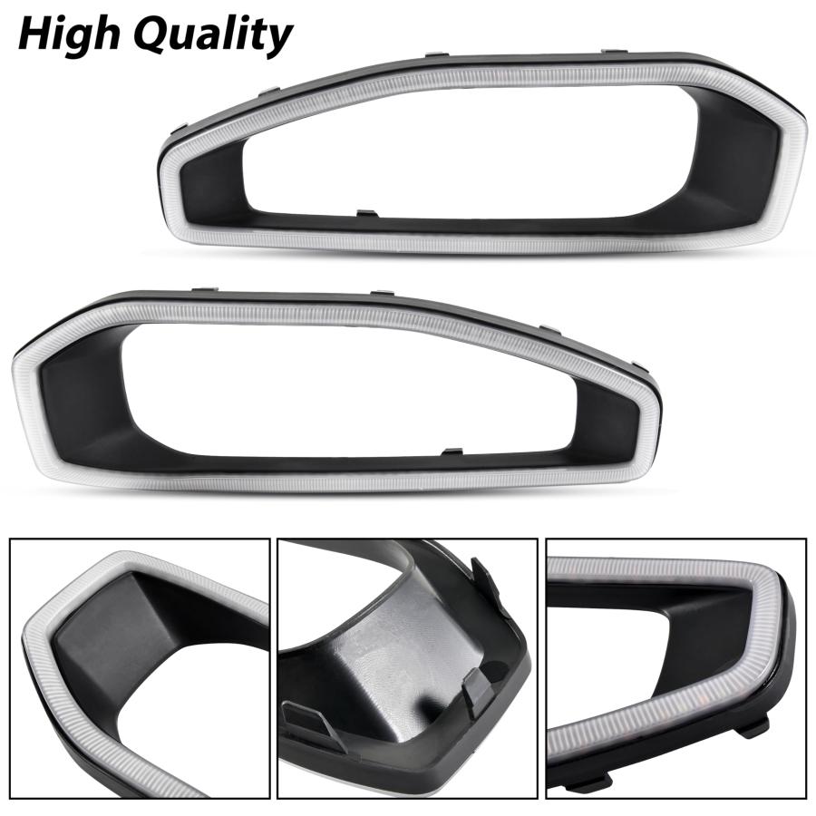 【並行輸入品】KEWISAUTO LED フロントローワーバンパーグリルライト ラングラー JL JLU/グラディエーター JT 用 バンパーの画像