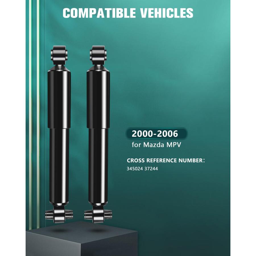 【並行輸入品】AUTOMUTO ストラットショックアブソーバー 2000 2006 マツダ MPV 345024 オートショック リア AU_6