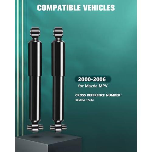 【並行輸入品】AUTOMUTO ストラットショックアブソーバー 2000 2006 マツダ MPV 345024 オートショック リア AU_7