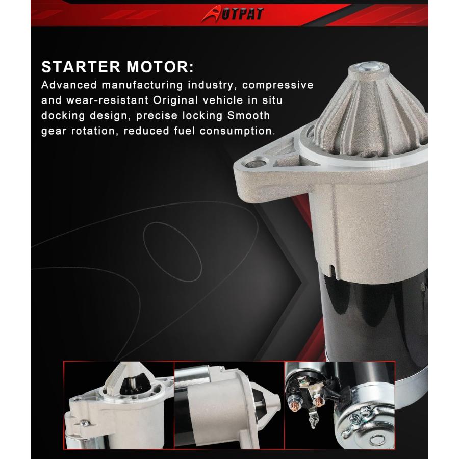 【並行輸入品】AOTPAT Starter Motor Compatible for: Jeep Cherokee 1999 2000 200_9