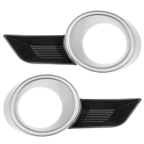 【並行輸入品】TMNIFLEG Front Bumper Fog Lights Cover Compatible with Toyota Hi