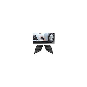 【並行輸入品】YUWUTF フロントフォグライトカバーセット 2014 2015 2016 カローラ 助手席と左運転席側ペア フォグランプなし