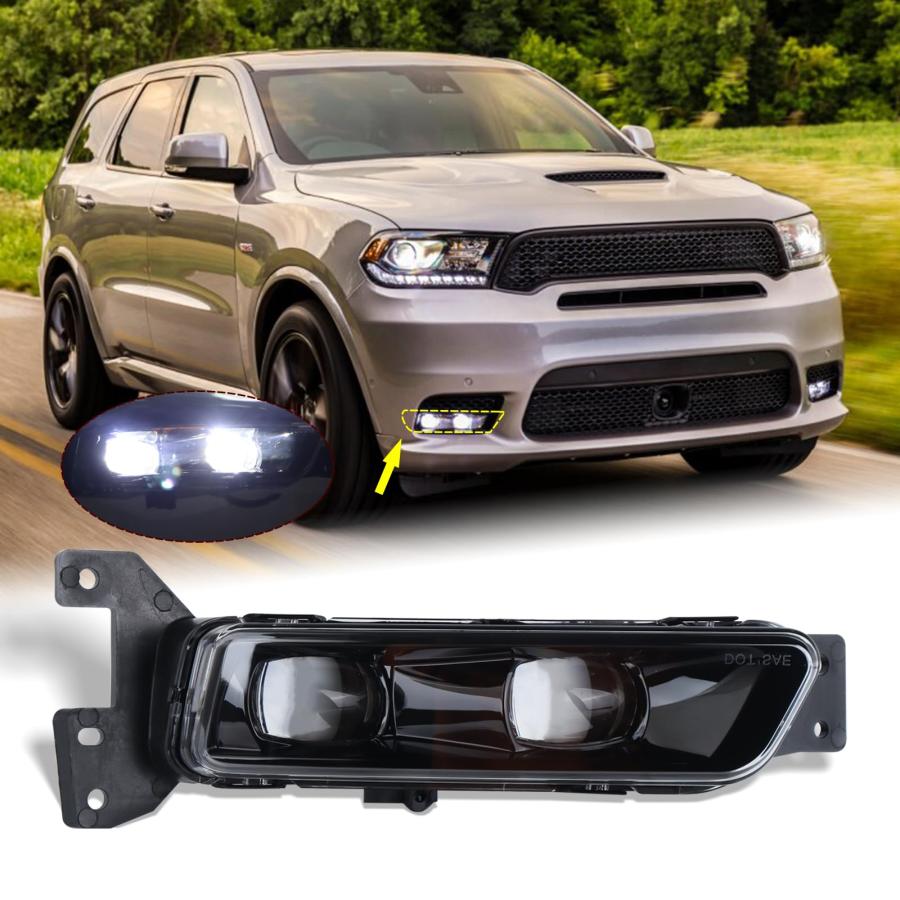 【並行輸入品】KAMDKI Right Passenger Side LED Fog Light Compatible for 2017 20の画像