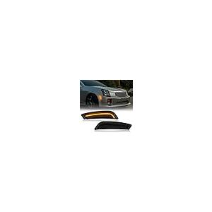 【並行輸入品】AUYICH LED Front Side Marker Lights for CTS 2003 2007, for CTS Vの画像