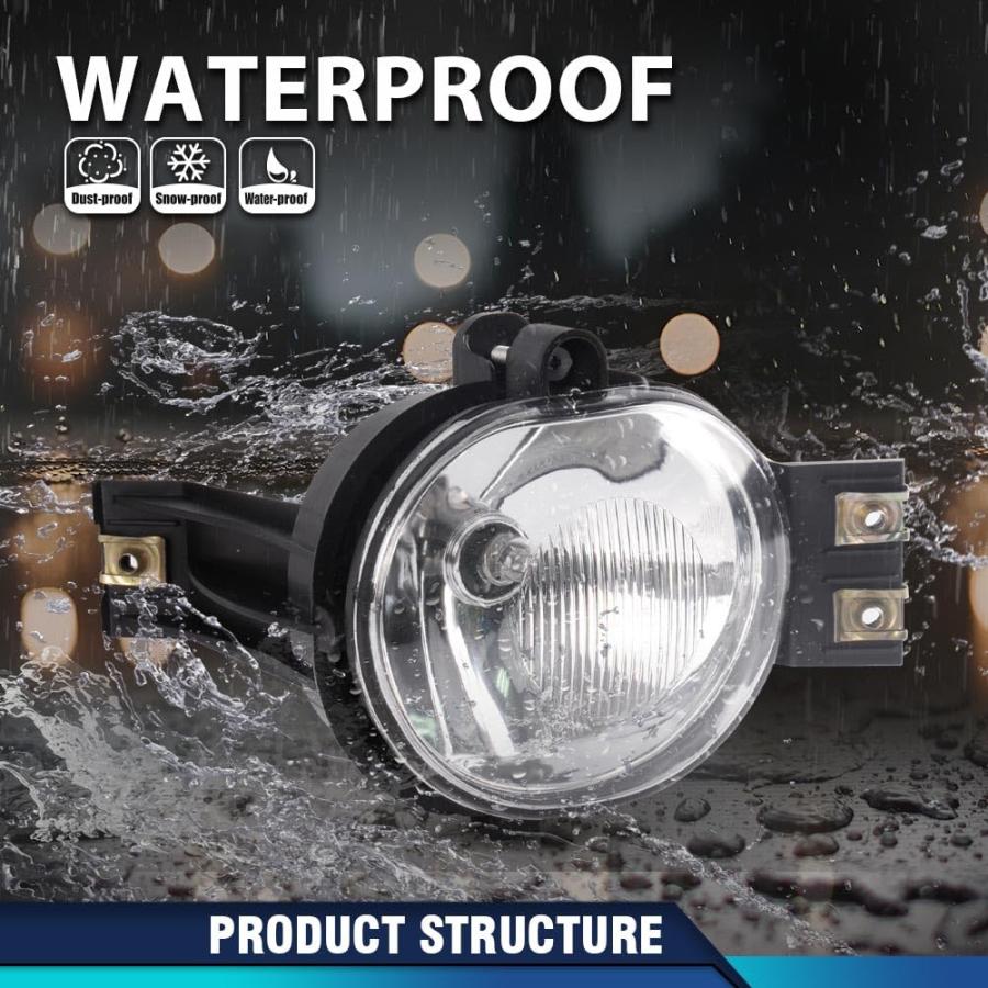 【並行輸入品】PIT66 Front Bumper LED Fog Lights, Compatible with 2002 2008 Dod_6