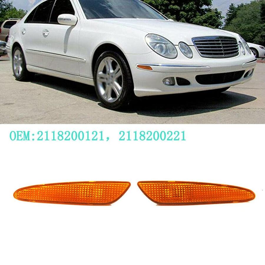【並行輸入品】Soaying Pair Front Bumper Side Marker Light Turn Signal Lamp for_2