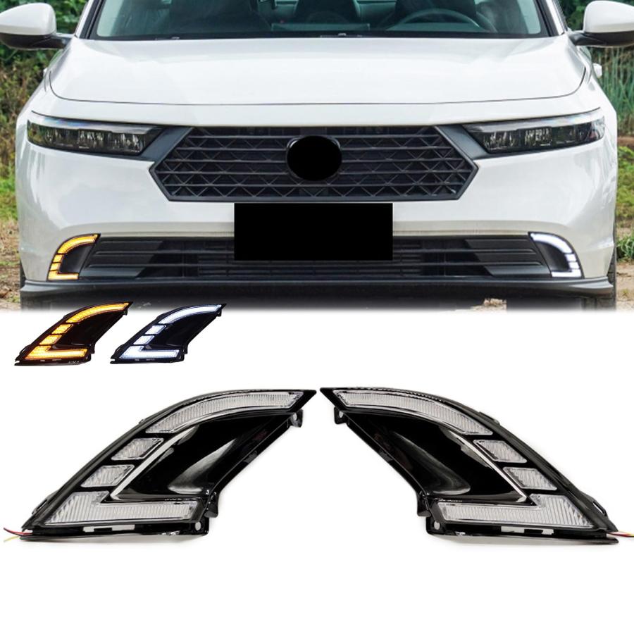 【並行輸入品】Fancemot LED Front Bumper Fog Lights Daytime Running (DRL ...