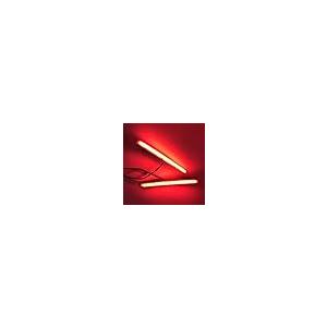 【並行輸入品】 Left+Right Side Red LED Rear Bumper Reflectors Fog Brake Tail Li_8