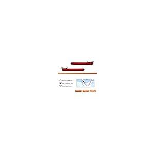 【並行輸入品】ADIIL Red Cover Lens Red LED Rear Bumper Side Marker Light Refle_5
