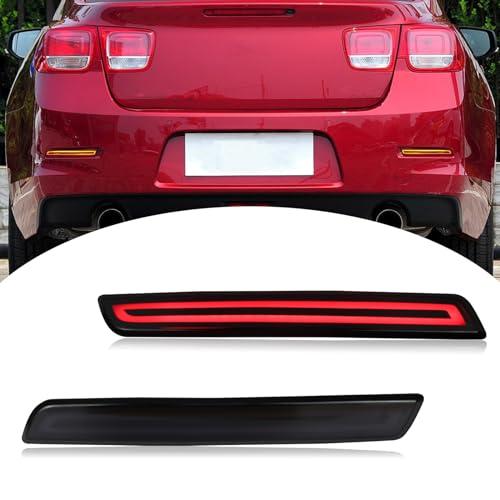 【並行輸入品】BINQIGOO LED Rear Bumper Reflector Light Compatible with Chevrolの画像