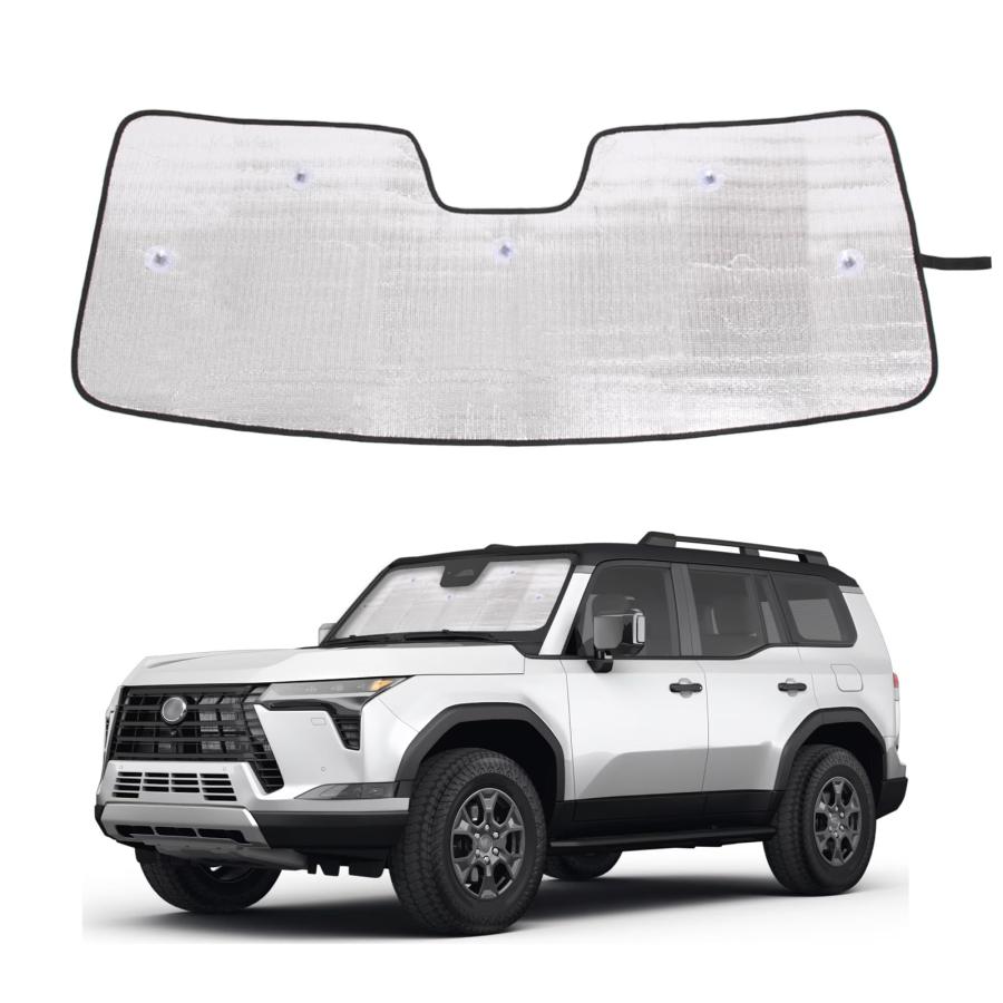 並行輸入品】 Lexus GX 550 2024 2025用フロントガラスサンシェード