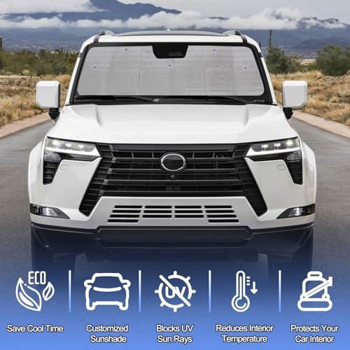 並行輸入品】 Lexus GX 550 2024 2025用フロントガラスサンシェード