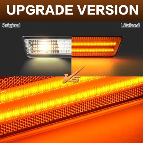 【並行輸入品】litzland Front LED Side Marker Light Compatible with Dodge Challの画像