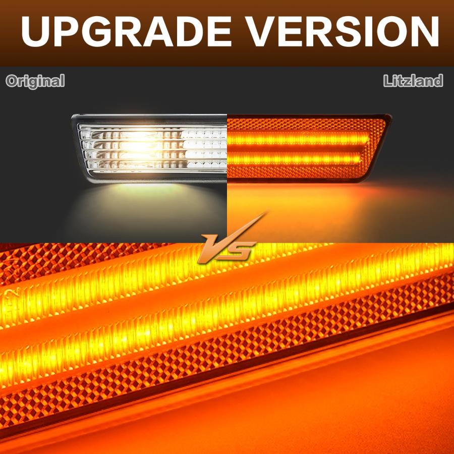 【並行輸入品】litzland Front LED Side Marker Light Compatible with Dodge Challの画像