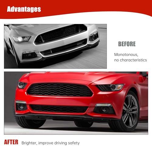 【並行輸入品】KAKABAS LED DRL Front Bumper Turn Signal Light Compatible With F_4