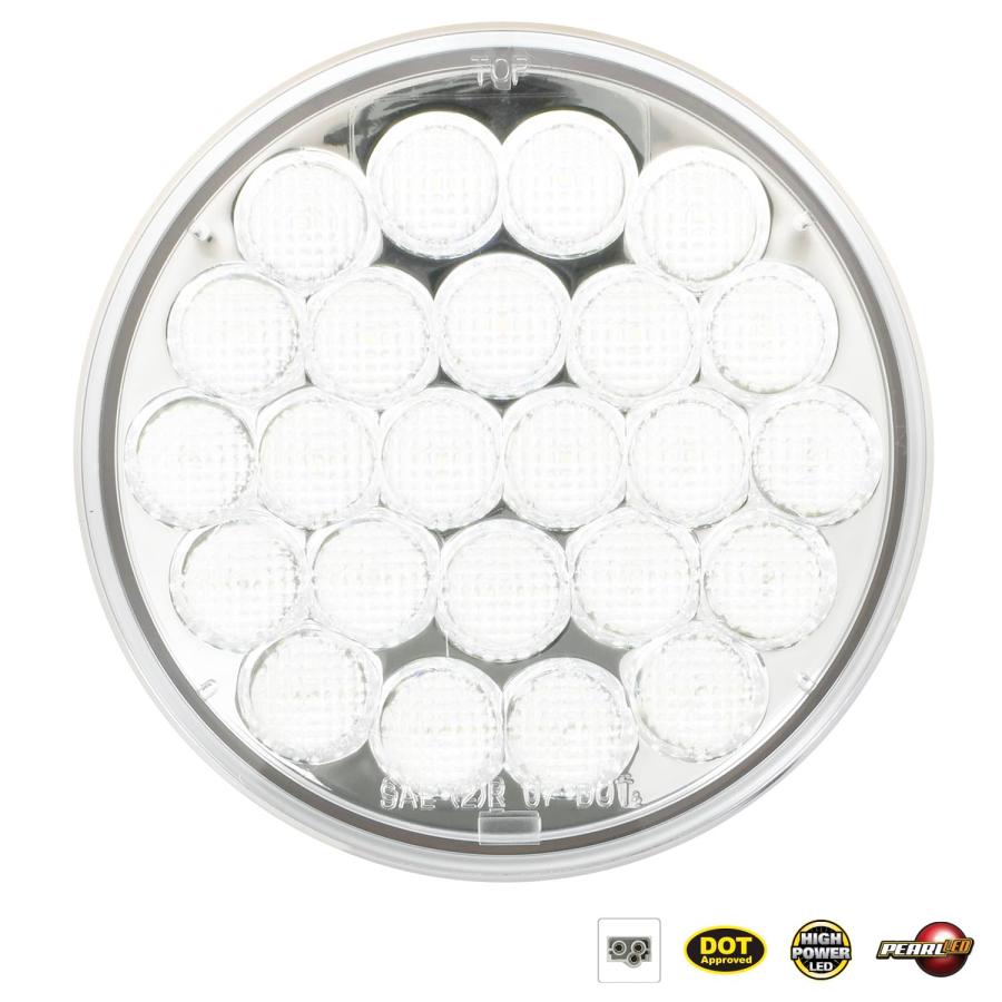 【並行輸入品】 GG Grand General 77604 4インチ パールホワイト/クリア 24 SMD LED 密閉ライト GG Grand_3