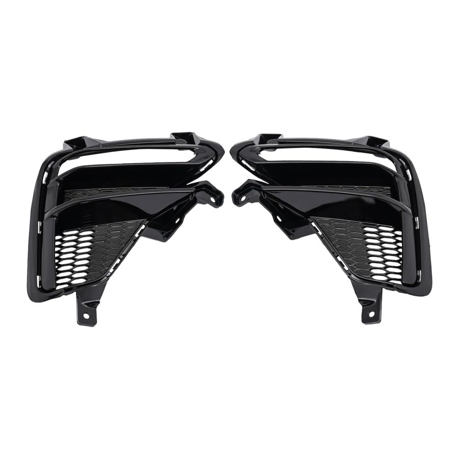 【並行輸入品】Fronimo 1 Pair Front Bumper Fog Lamp Cover Bezel Trim Compatible_3