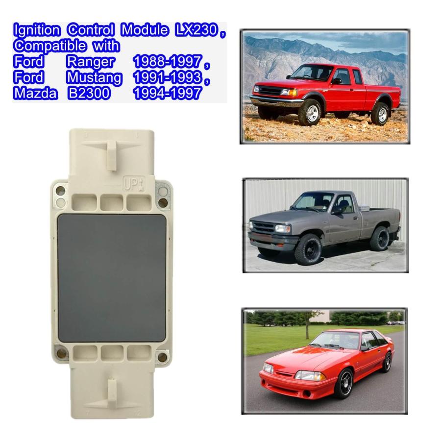 【並行輸入品】点火制御モジュールLX230、フォードレンジャー1988 1997、フォードマスタング1991 1993、マツダB2300 199の画像