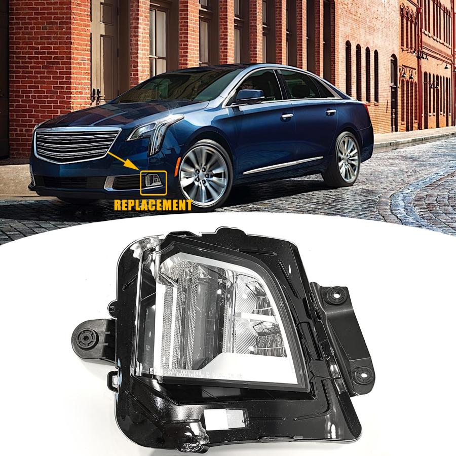 並行輸入品】For 2018 2019 Cadillac XTS LED DRL Daytime Running