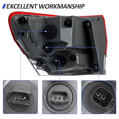 【並行輸入品】LEAVAN Left tail Light Fit for 2014 2021 Jeep Grand Cherokee Larの画像