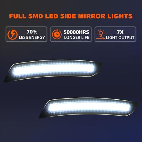 【並行輸入品】VKLK LED Side Marker Lights Compatible with Camaro SS/LS/LT/RS/Zの画像