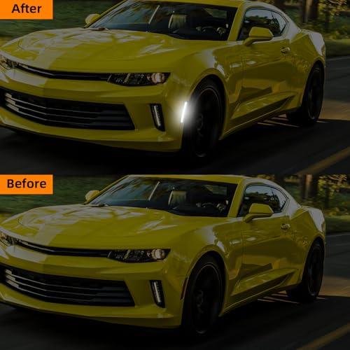 【並行輸入品】VKLK LED Side Marker Lights Compatible with Camaro SS/LS/LT/RS/Zの画像