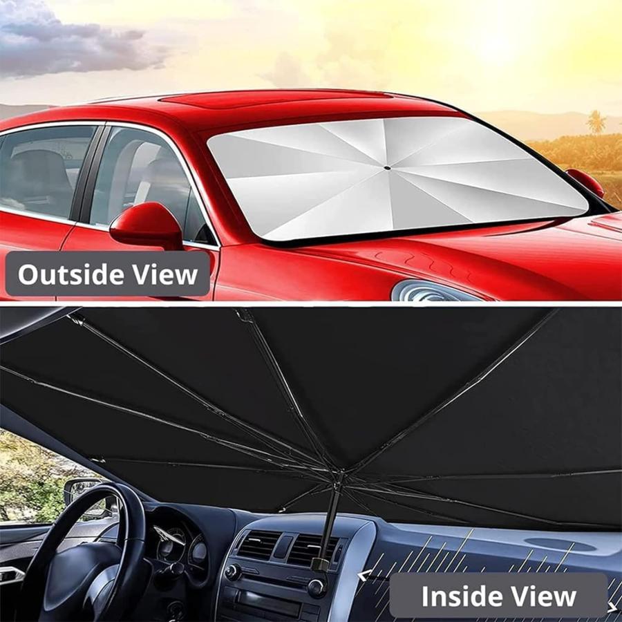 Windshield Sun Shade Umbrella for Kia NIRO 2017 2018 2019 2020 2 並行輸入品