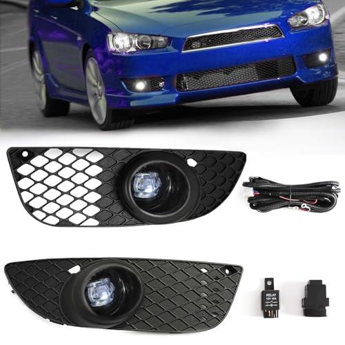 【並行輸入品】AFOGGEST LED Fog Light For Mitsubishi Lancer 2008 2014 Front Bumの画像