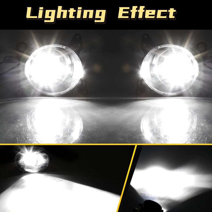 【並行輸入品】AFOGGEST LED Fog Light For Mitsubishi Lancer 2008 2014 Front Bumの画像