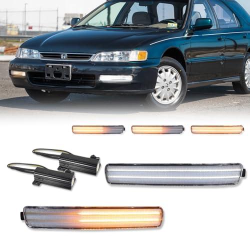 【並行輸入品】GTINTHEBOX For 1996 1997 Honda Accord Front Bumper Turn Signal P_1