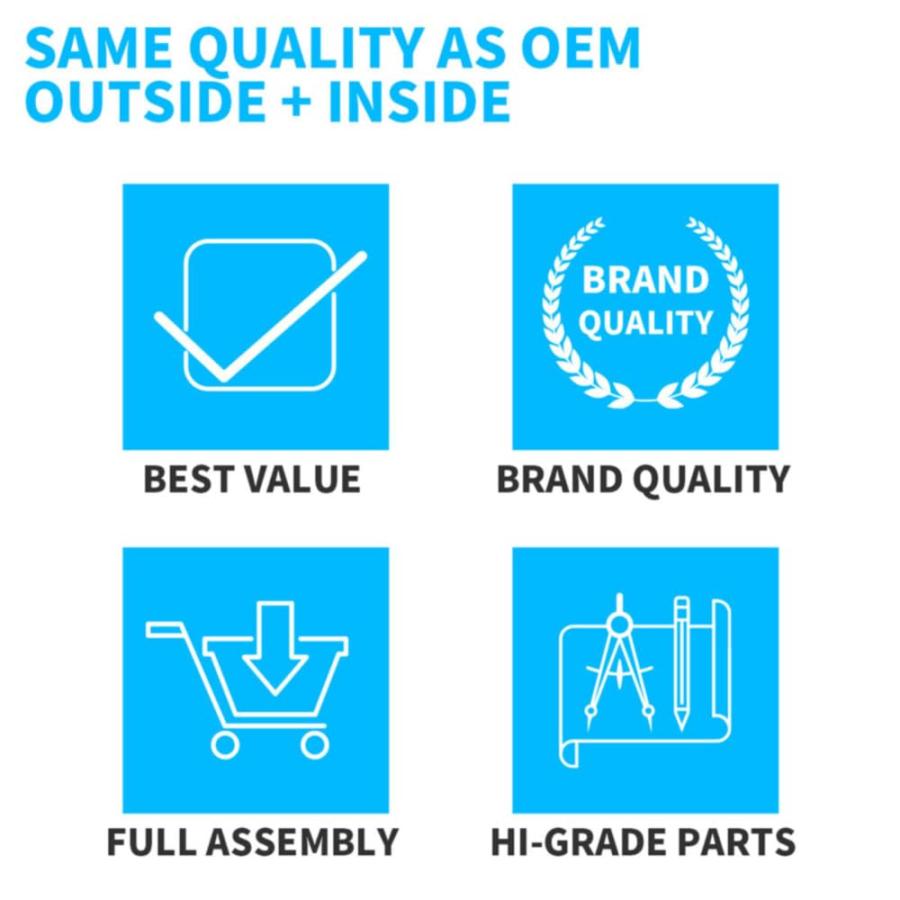 【並行輸入品】Srggscd Chrome Clear Front Bumper Signal Lights ABS Plastic Lens_3