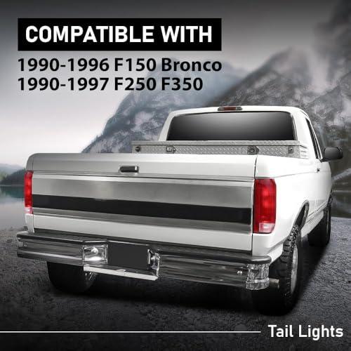 【並行輸入品】 CNNELL Tail Lights Rear lights Assembly Compatible with Ford F15