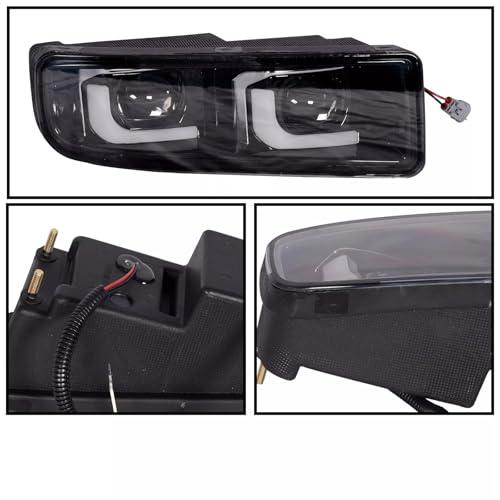 【並行輸入品】JZPARTFIT Compatible with Lexus LX470 1998 2007 DRL Front Bumper_4