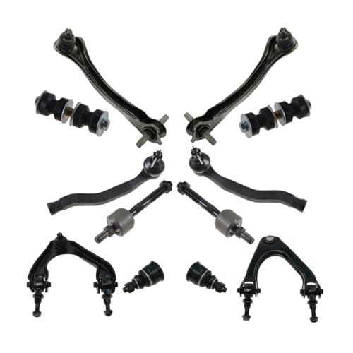 【並行輸入品】Srggscd 14pc Steering & Suspension Kit Control Arms Tie Rods Swa_1