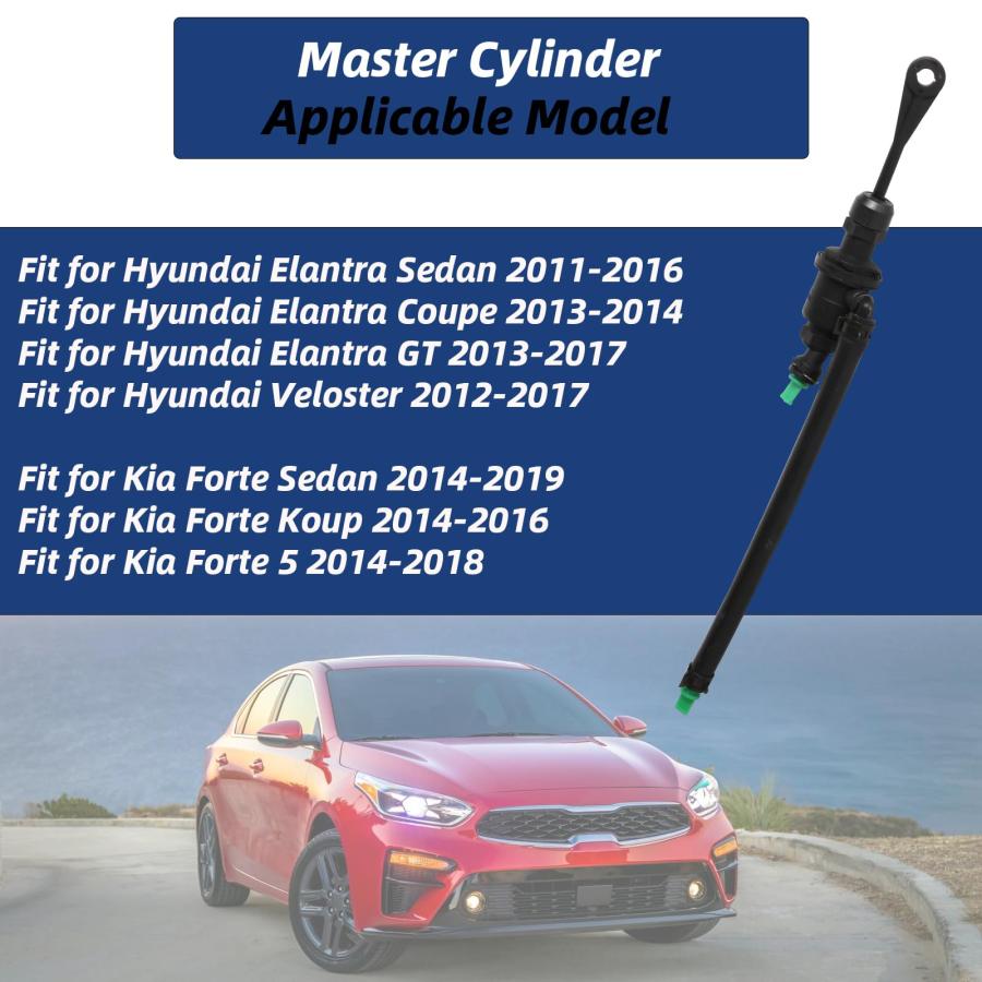 【並行輸入品】クラッチマスターシリンダー Hyundai Elantra サルーン11 16、クーペ13 14、GT 13 17、Veloster