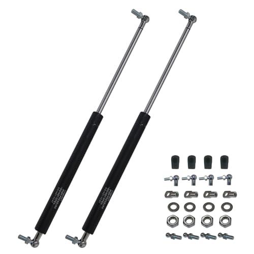 【並行輸入品】ガススプリング プロップ ストラット ショックリフトサポート 15インチ 65ポンド Lマウント付き RV ベッド フロア ハッチの画像