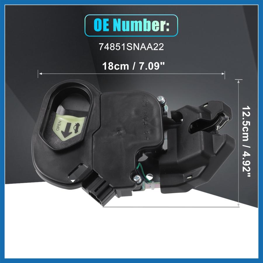 並行輸入品】A ABSOPRO Replacement Rear Liftgate Door Lock Actuator