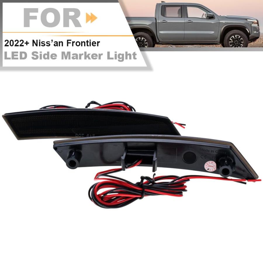 【並行輸入品】LED Side Marker Light Replacement for 2022 2023 2024+ Niss'an Fr_9