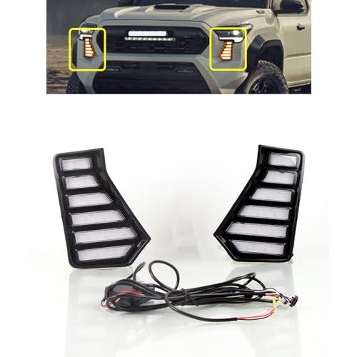 【並行輸入品】KITOCARTOP LED Fog Lights DRL Fit for 2024 2025 Toyota Tacoma Le_1