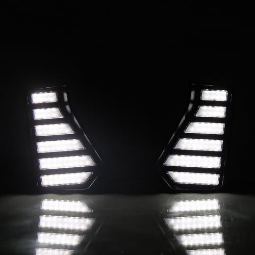 【並行輸入品】KITOCARTOP LED Fog Lights DRL Fit for 2024 2025 Toyota Tacoma Le_6