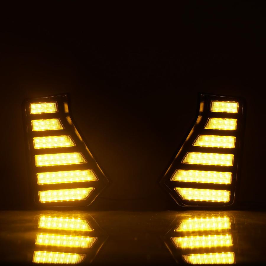 【並行輸入品】KITOCARTOP LED Fog Lights DRL Fit for 2024 2025 Toyota Tacoma Le_8