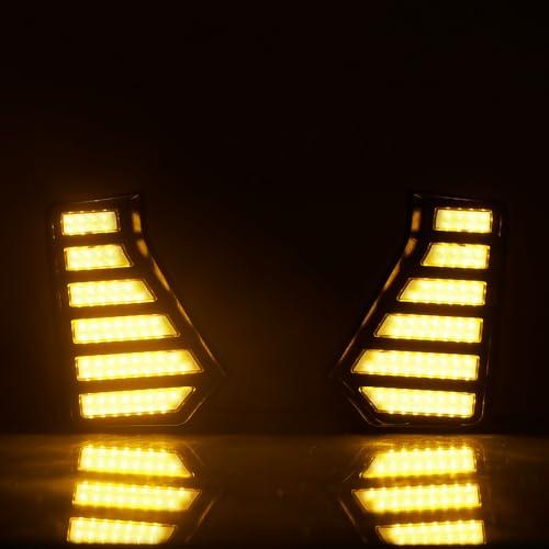 【並行輸入品】KITOCARTOP LED Fog Lights DRL Fit for 2024 2025 Toyota Tacoma Le_9
