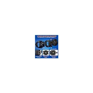 【並行輸入品】Aukmak Upgraded LED Fog Lights for Jeep Wrangler JK JL JKU JLU 2_8