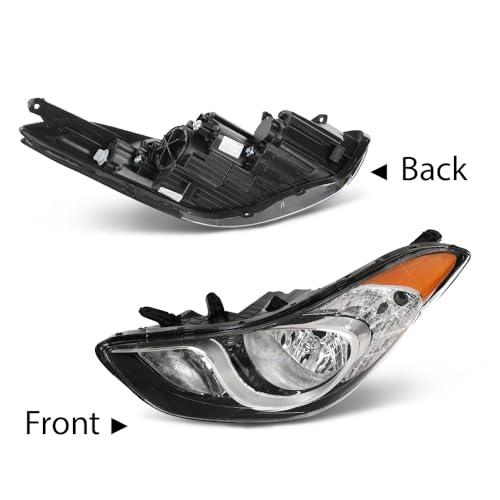 【並行輸入品】 G PLUS Headlight Left Driver Side Halogen Compatible with Elantr_7