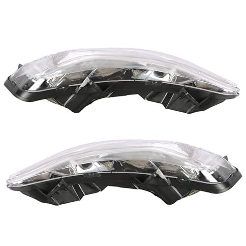 【並行輸入品】waltyotur 2pcs Front Fog Light Assembly Replacement for Malibu 2_4