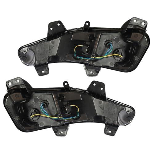 【並行輸入品】waltyotur 2pcs Front Fog Light Assembly Replacement for Malibu 2_7