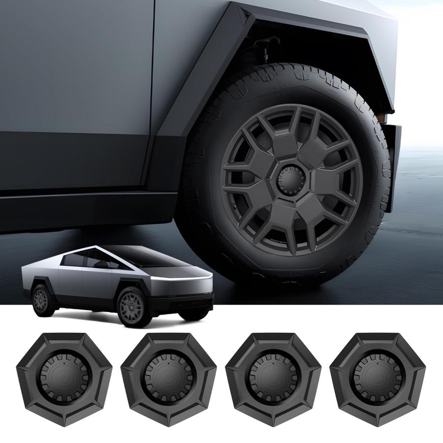 【並行輸入品】MUCAR Wheel Caps for Tesla Cybertruck, 4PCS Compatible with Cybe の商品画像